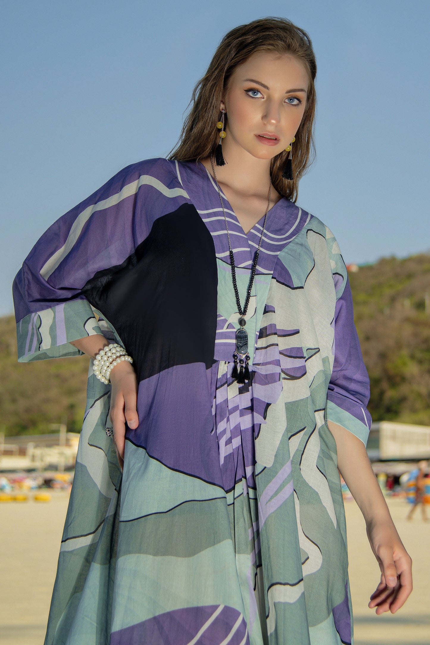 Sumbul – Lavender Lawn Luxury Pret Dress | Rangrez