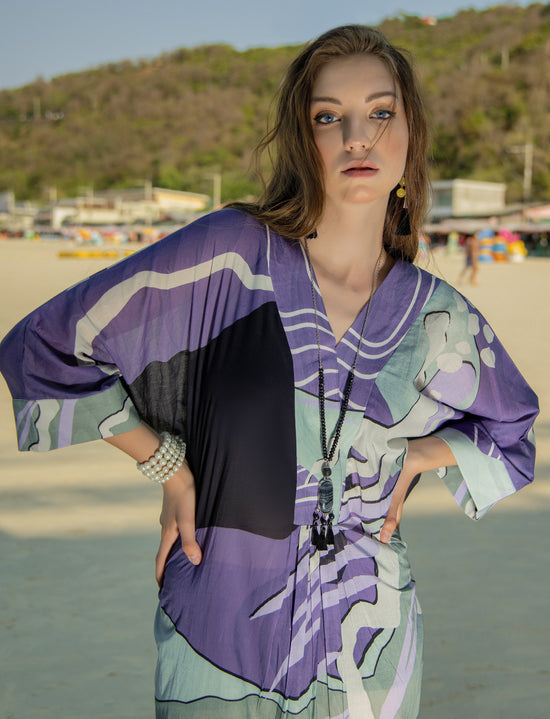 Sumbul – Lavender Lawn Luxury Pret Dress | Rangrez